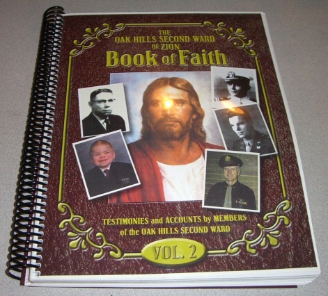 Image for Book of Faith, Vol. 2. The Oak Hills Second Ward of Zion