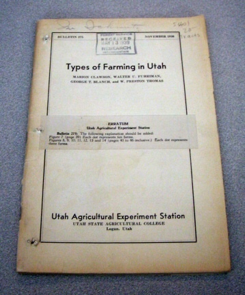Image for Types of Farming in Utah