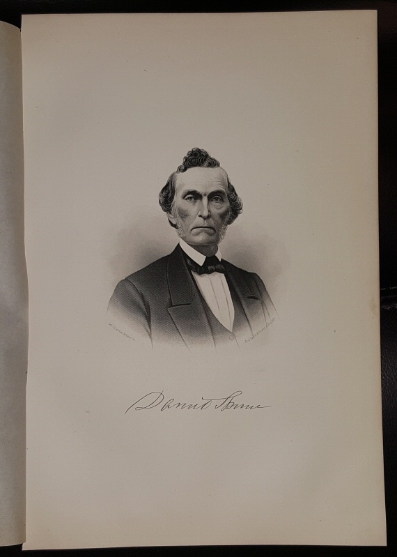 Image for Steel Engraving - Daniel Thorne - Original MORMON / Utah Pioneer Steel Engraving