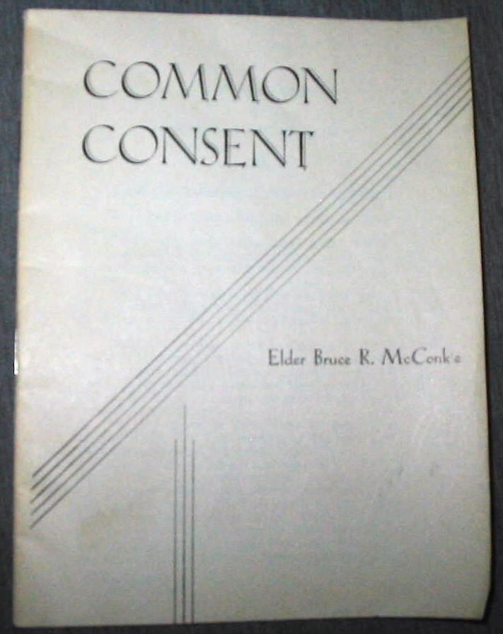 Image for Common Consent - Mormon Rare