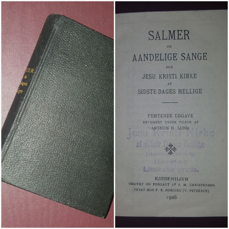Image for Salmer og aandelige sange for Jesu Kristi Kirke af Sidste-Dages Hellige; Hymns and sacred songs, for the use of The Church of Jesus Christ of Latter-day Saints; Hymnal Danish 1906 . 1906
