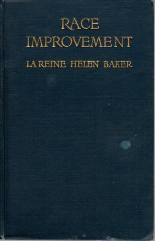 Image for Race Improvement or Eugenics A Little Book on a Great Subject