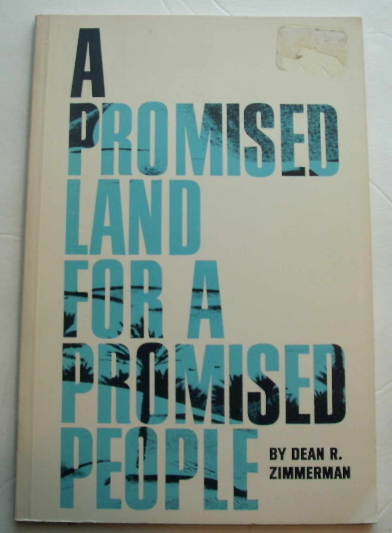Image for A Promised Land for a Promised People