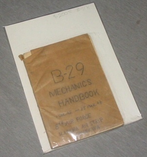 Image for B-29 Mechanics Handbook - 1 Dec. '45 - 25 Mar. '46